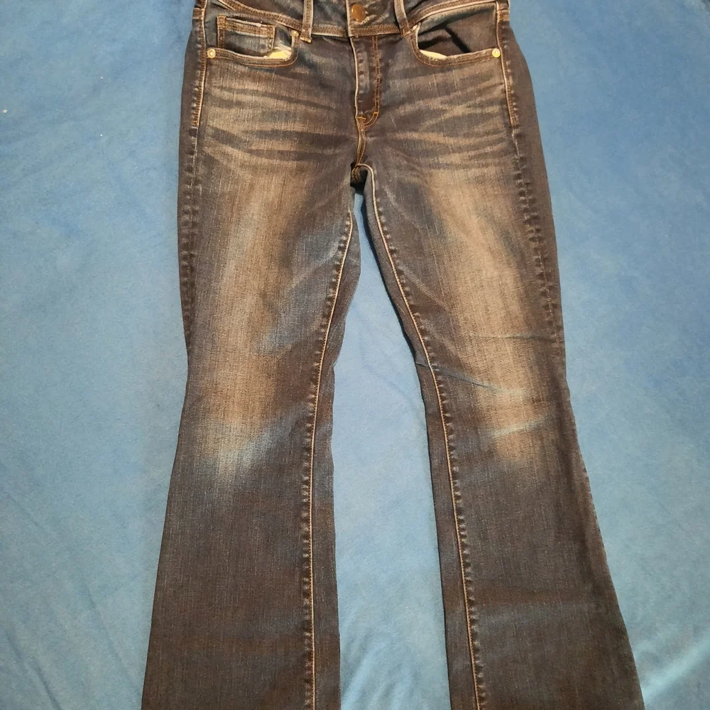 American Eagle Outfitters Blue Boot Cut Jeans - Picture 6 of 12